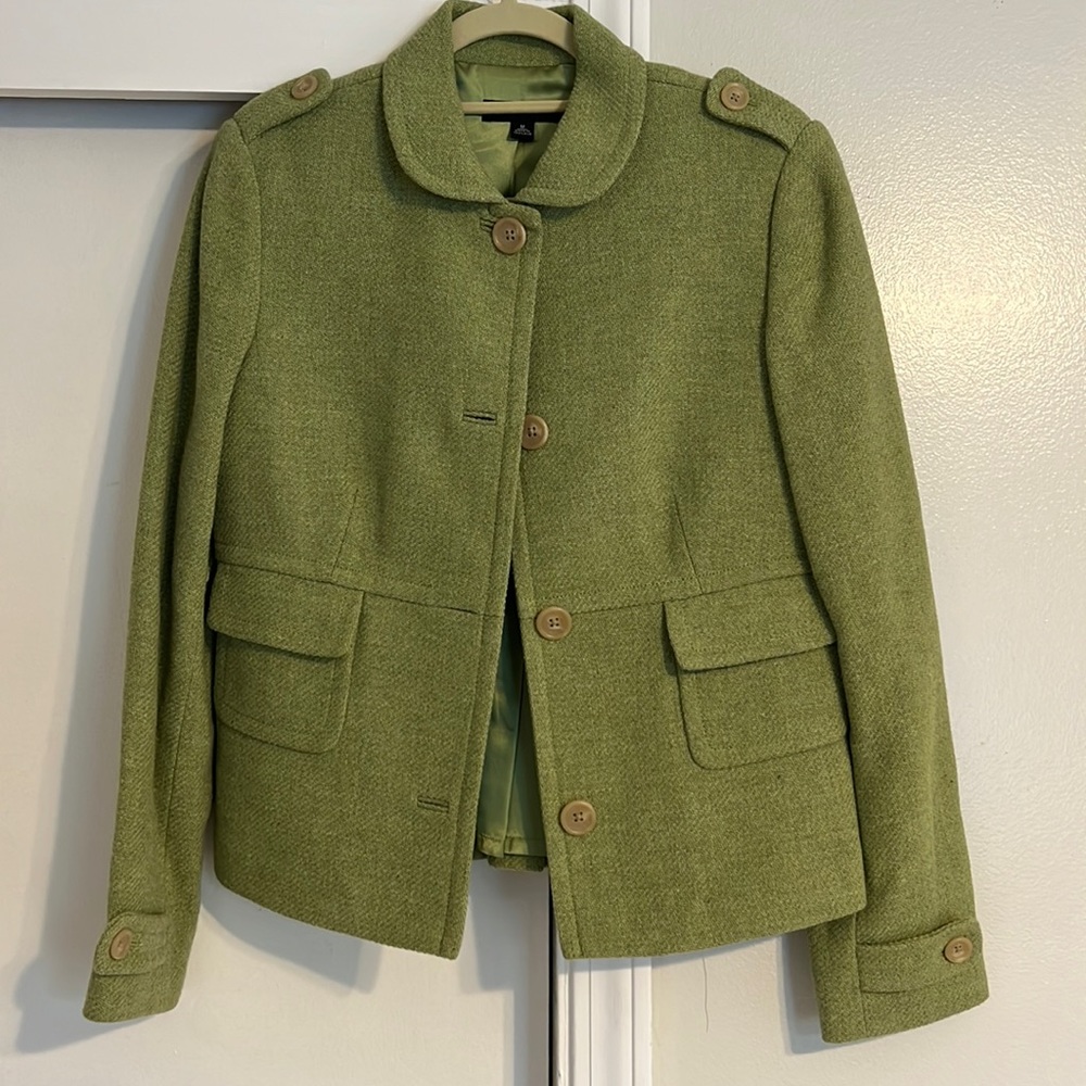 Military style tweed-ish Jacket